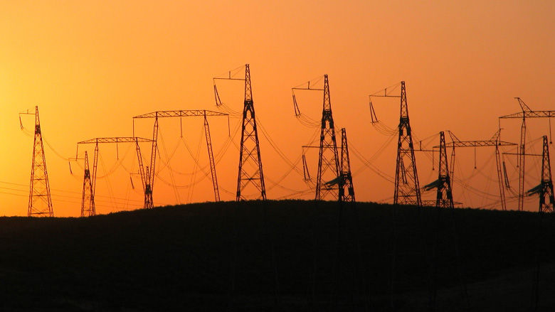 Power gridline, Tajikistan