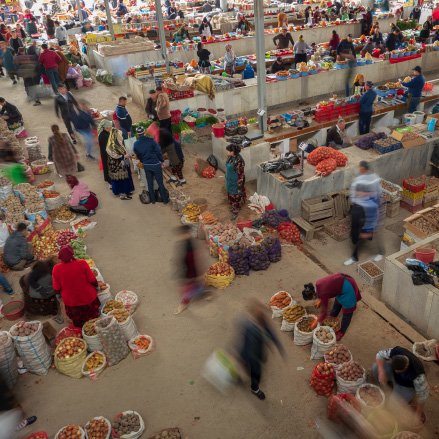 Bazaar in Samarqand
