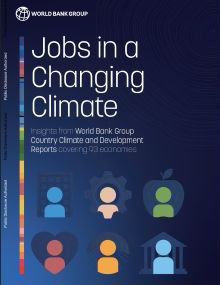 Jobs in a Changing Climate cover