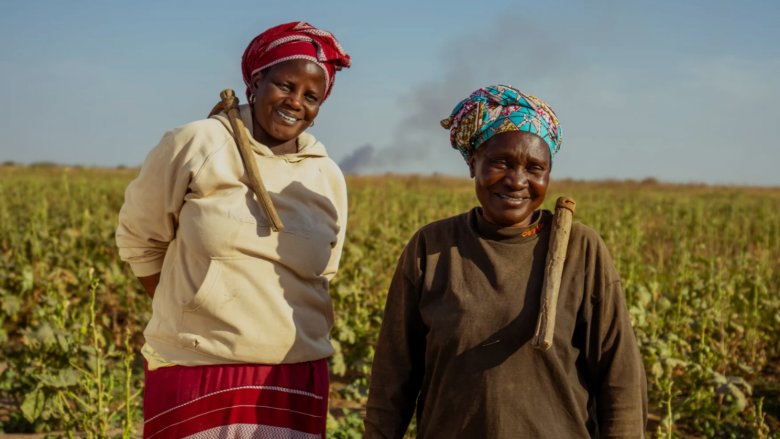 Women sowing Senegals future
