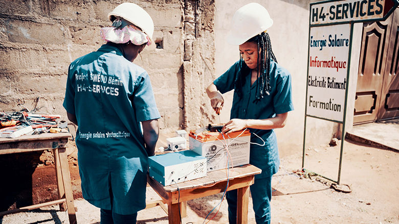 From potential to skills and real jobs: how young women are powering change in Western and Central Africa