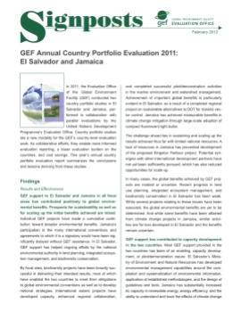 Annual Country Portfolio Evaluation Report (ACPER) 2011
