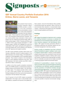 Annual Country Portfolio Evaluation Report (ACPER) 2014