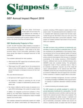 Annual Impact Report (AIR) 2010