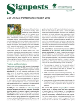 Annual Performance Report (APR) 2009