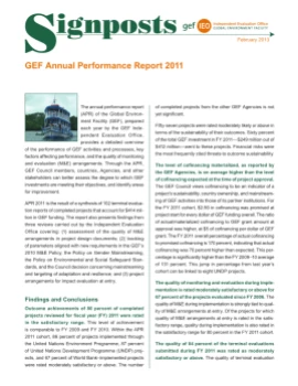 Annual Performance Report (APR) 2011