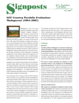 Country Portfolio Evaluation (CPE) Madagascar