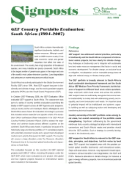 Country Portfolio Evaluation (CPE) South Africa