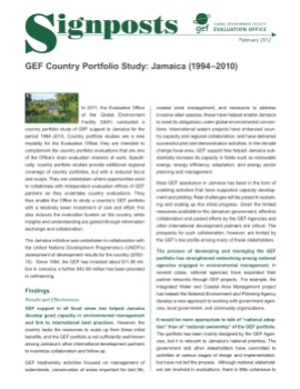 Country Portfolio Study (CPS) Jamaica