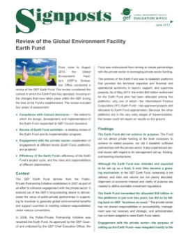 Review of the GEF Earth Fund