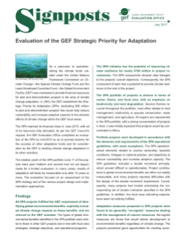 GEF Strategic Priority for Adaptation
