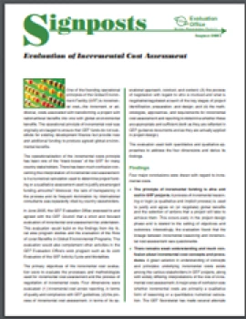Incremental Costs Assessments