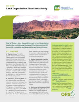 Land Degradation Focal Area (LDFA) Study 2017