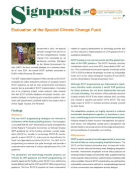 Special Climate Change Fund (SCCF) 2012