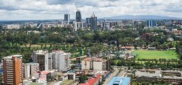 Urban parts of Nairobi, Kenya